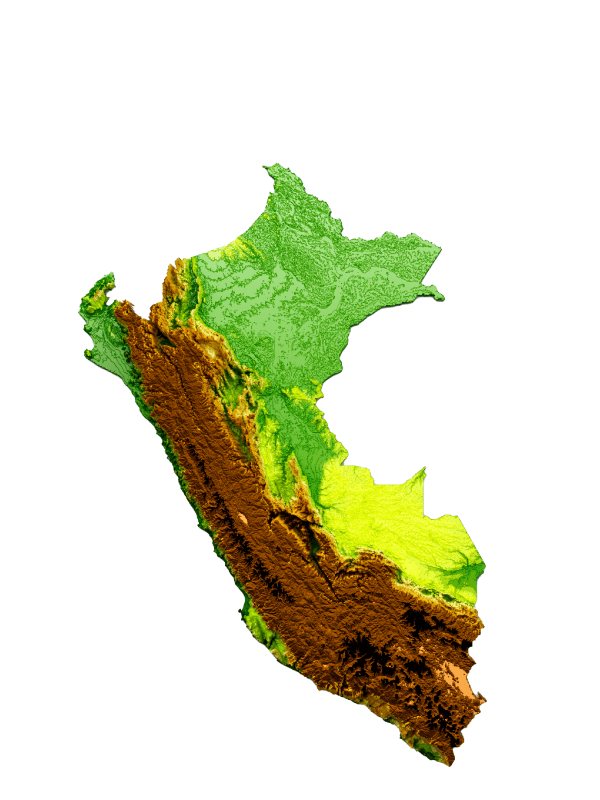 Mapa del Perú